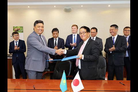 On August 15 KTZ and Nippon Express signed memoranda of co-operation to develop the transport of containers from China, Japan and Korea to Central Asia, Europe and the Caucasus via Kazakhstan.
